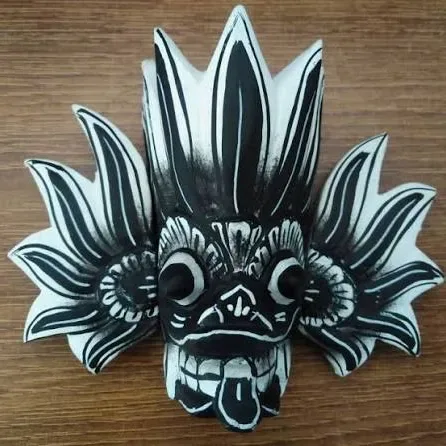 Traditional Wooden Mask