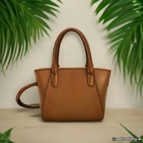 Woven Palm Handbag